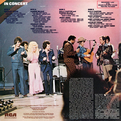 Various - In Concert With Host Charley Pride | Near Mint (NM) Near Mint (NM)-