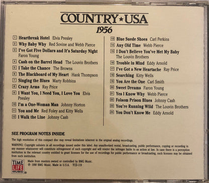 Various - Country USA 1956 (CD) | Near Mint (NM)-