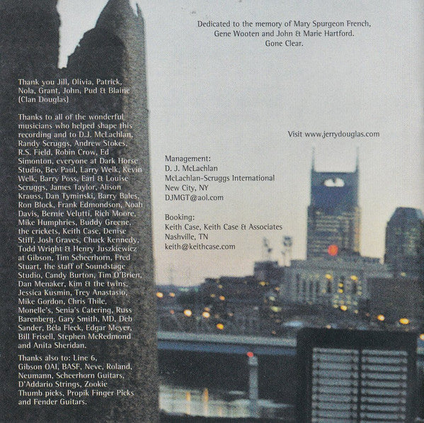 Jerry Douglas - Lookout For Hope SACD | Near Mint (NM) Near Mint (NM)-