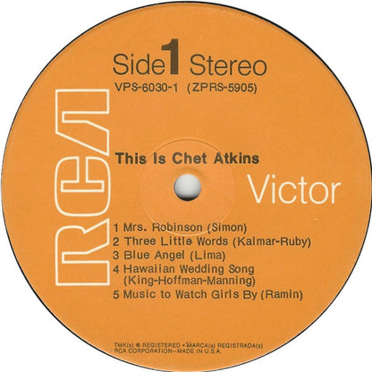 Chet Atkins - This Is Chet Atkins | Near Mint (NM) Near Mint (NM)-