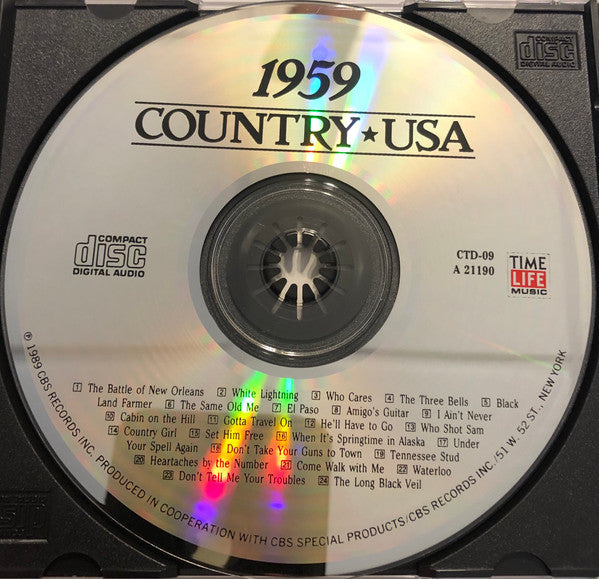 Various - Country USA 1959 (CD) | Near Mint (NM) Near Mint (NM)-