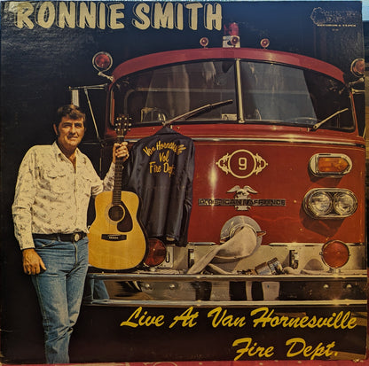 Ronnie Smith (9) - Live At Van Hornesville Fire Dept. *SIGNED* | Near Mint (NM) Near Mint (NM)-