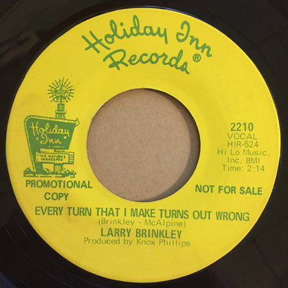 Larry Brinkley - Guitar Pickin' D.J. (7" VINYL) | Near Mint (NM or M-) Generic-