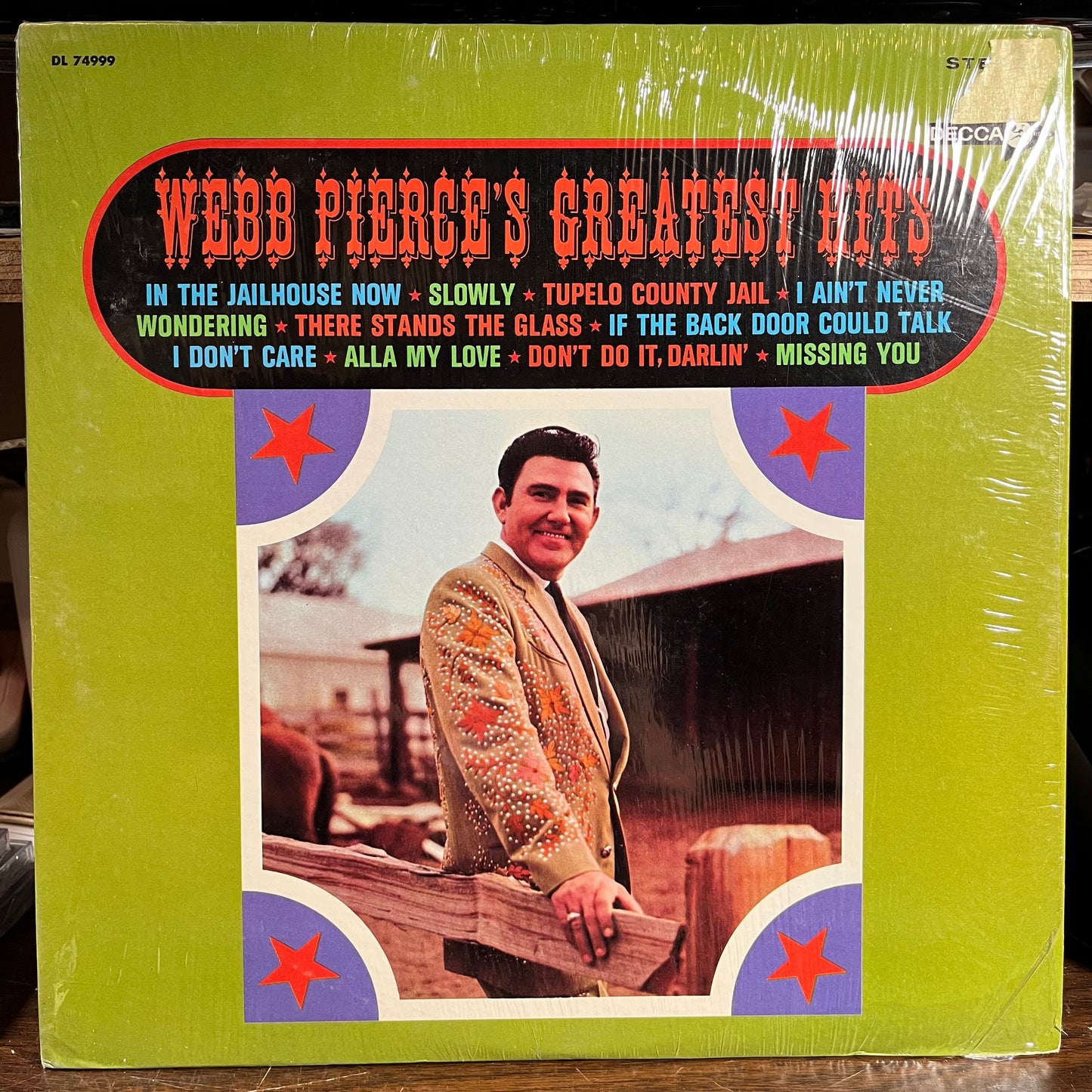 Webb Pierce - Webb Pierce's Greatest Hits (VINYL) | Near Mint (NM) Near Mint (NM)-