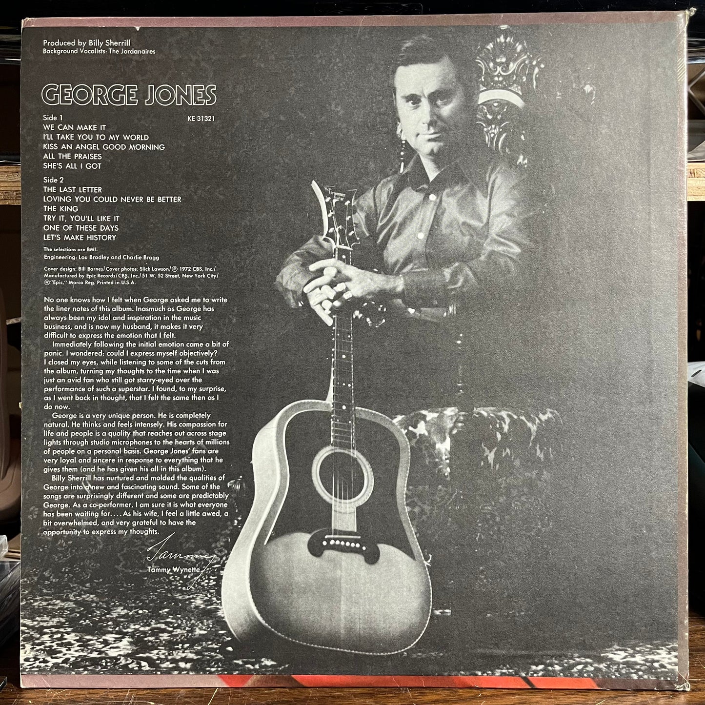 George Jones (2) - George Jones (VINYL) | Near Mint (NM) Excellent (EX)-