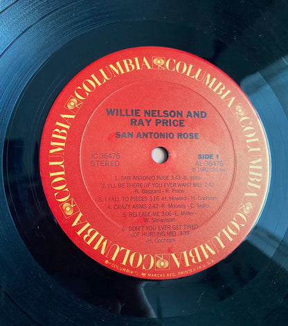 Willie Nelson - San Antonio Rose - Stereo | Near Mint (NM) Excellent (EX)-
