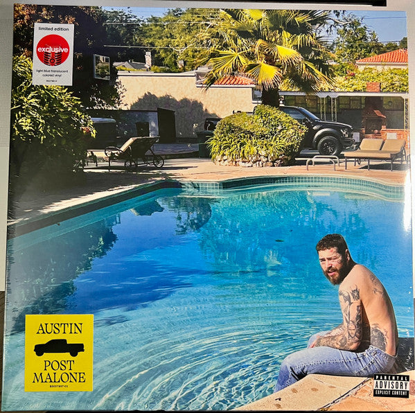 Post Malone - Austin (2X LP) *Light Blue Translucent* | Near Mint (NM) Excellent+ (EX+)-