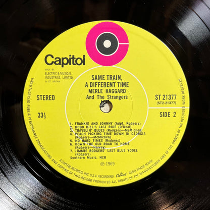 Merle Haggard - Same Train, A Different Time (UK VINYL) | Near Mint (NM) Near Mint (NM)-