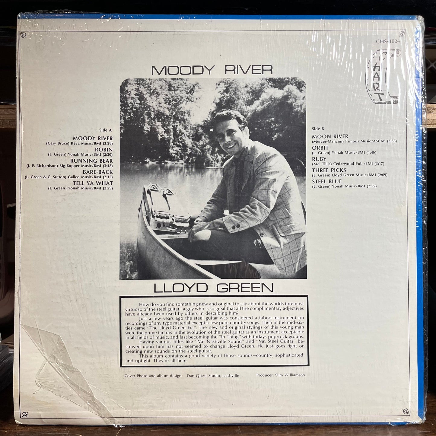 Lloyd Green - Moody River (VINYL) | Near Mint- (NM-)-