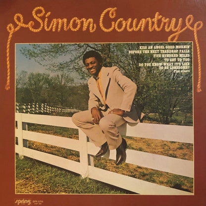 Joe Simon - Simon Country *WINCHESTER* | Very Good Plus (VG+) Very Good Plus (VG+)-