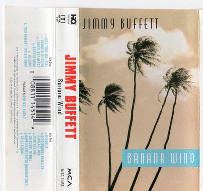 Jimmy Buffett - Banana Wind (CASSETTE) | Very Good Plus (VG+) Very Good Plus (VG+)-