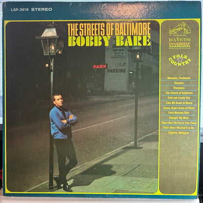 Bobby Bare - The Streets Of Baltimore (VINYL) | Very Good Plus (VG+) Excellent (EX)-