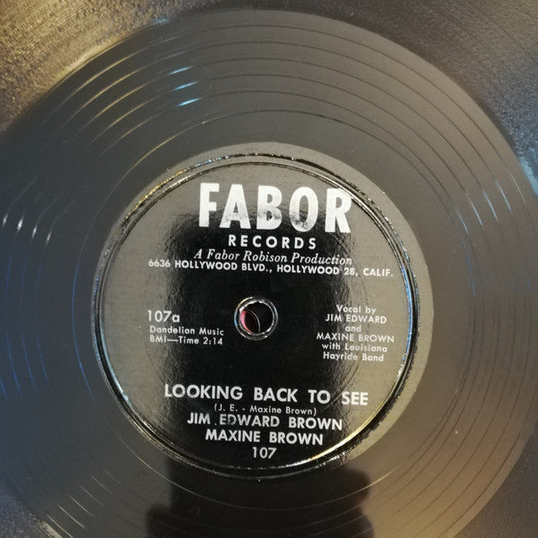 Jim Ed Brown - Looking Back To See / Rio De Janeiro | Very Good (VG) Generic-