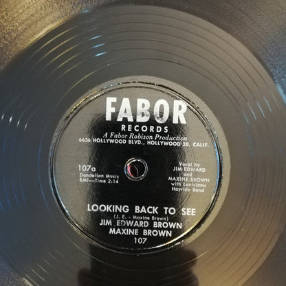 Jim Ed Brown - Looking Back To See / Rio De Janeiro | Very Good (VG) Generic-