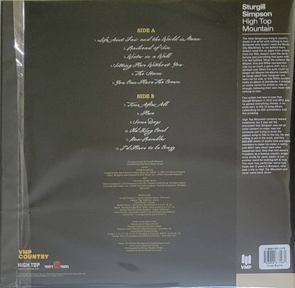 Sturgill Simpson - High Top Mountain: 10th Anniversary (VMP - COKE BOTTLE CLEAR VINYL) | Mint (M) Mint (M)-