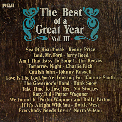 The Best Of A Great Year Vol. III *SEALED* | Mint (M) Near Mint (NM)-