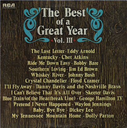 The Best Of A Great Year Vol. III *SEALED* | Mint (M) Near Mint (NM)-