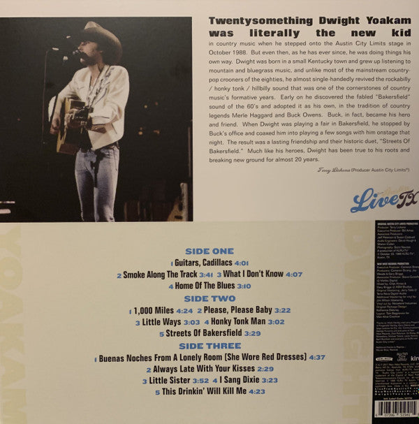Dwight Yoakam - Live From Austin TX | Mint (M) Mint (M)-