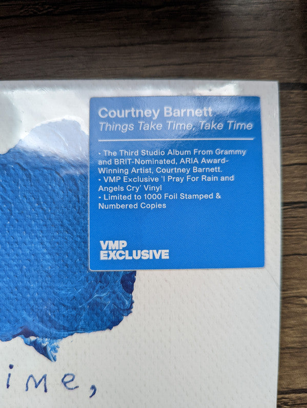 Courtney Barnett - Things Take Time, Take Time (Blue Swirl Blue) | Mint (M) Mint (M)-