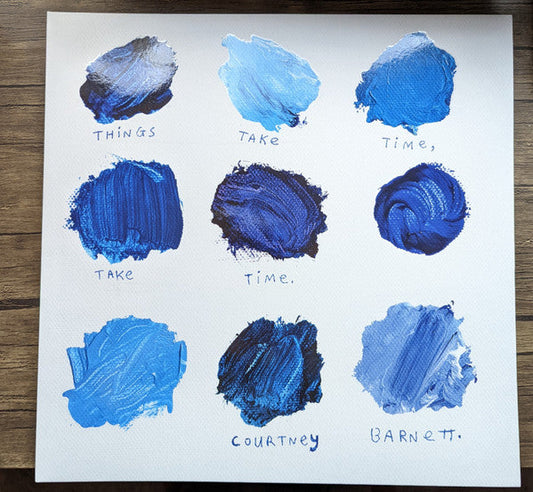 Courtney Barnett - Things Take Time, Take Time (Blue Swirl Blue) | Mint (M) Mint (M)-