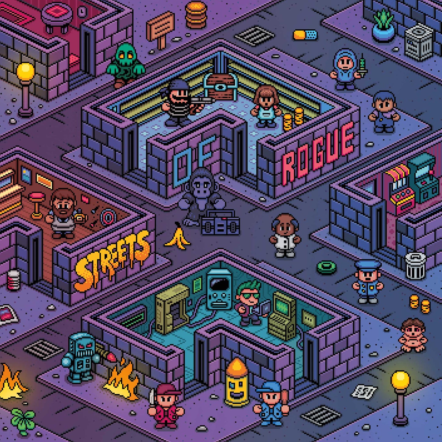 Craig Barnes - Streets Of Rogue (Original Game Soundtrack) |-