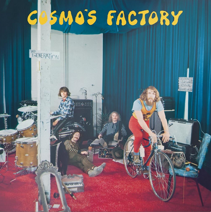 Creedence Clearwater Revival - Cosmo's Factory (Remastered 2025) (RED APPLE COLOR VINYL) | Mint (M) Mint (M)-