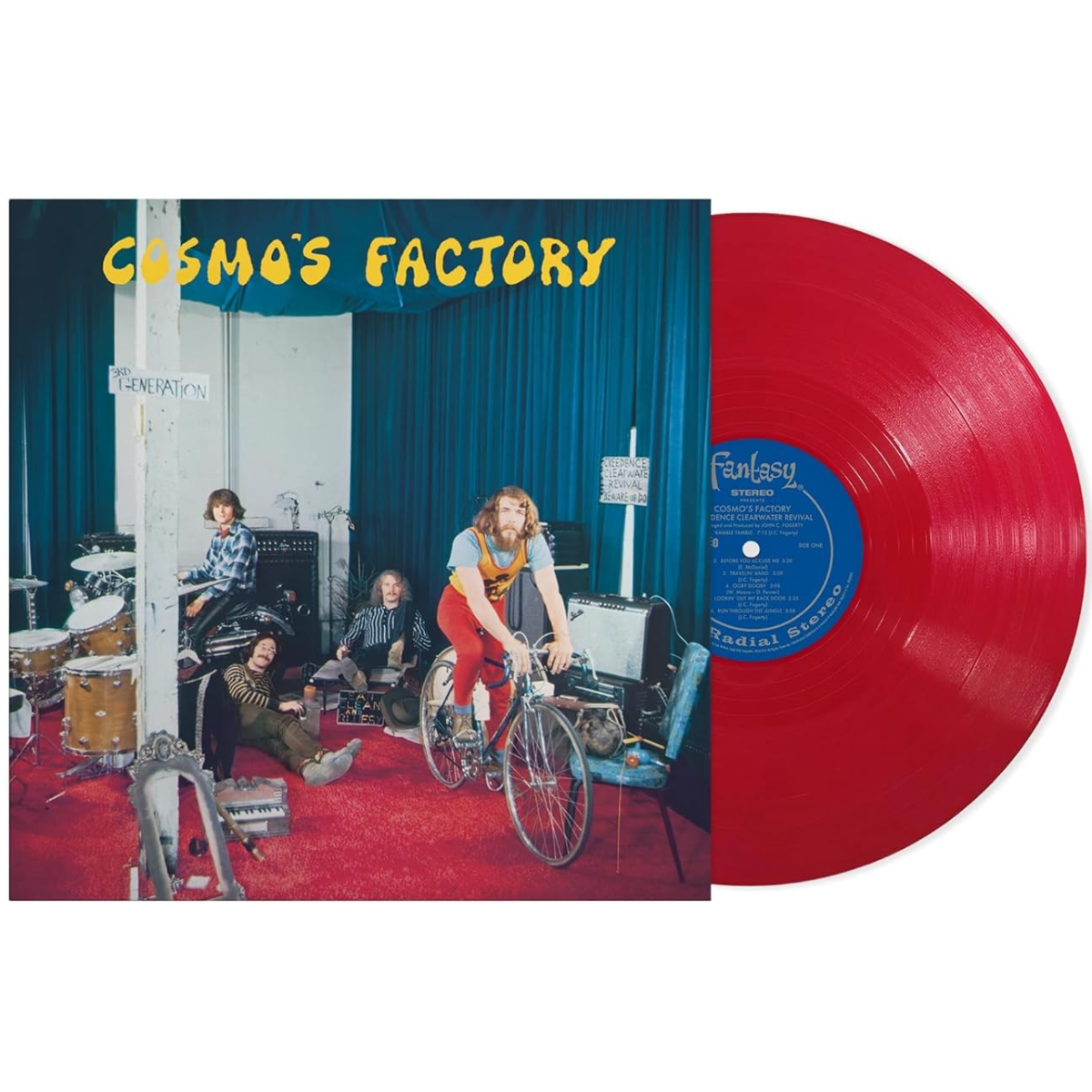 Creedence Clearwater Revival - Cosmo's Factory (Remastered 2025) (RED APPLE COLOR VINYL) | Mint (M) Mint (M)-