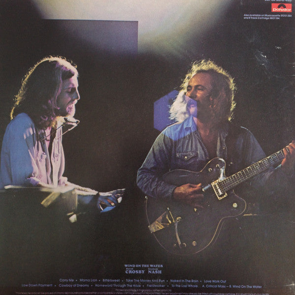 Crosby & Nash - Wind On The Water | Near Mint (NM) Near Mint (NM)-