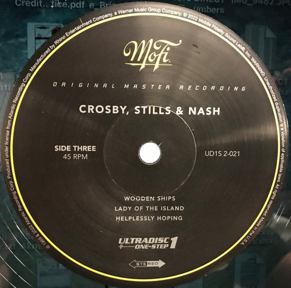 Crosby, Stills & Nash - Crosby, Stills & Nash | Mint (M) Mint (M)-