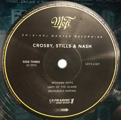 Crosby, Stills & Nash - Crosby, Stills & Nash | Mint (M) Mint (M)-