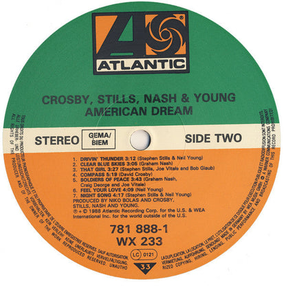 Crosby, Stills, Nash & Young - American Dream | Near Mint (NM) Near Mint (NM)-