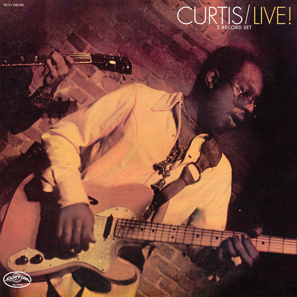 Curtis Mayfield - Curtis / Live! (syeor) (Burgundy/Fruit Punch Vinyl) | Mint (M) Mint (M)-