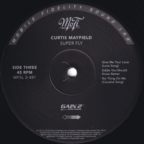 Curtis Mayfield - Super Fly | Mint (M) Mint (M)-