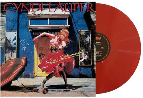 Cyndi Lauper - She's So Unusual (Import - Red Vinyl) | Mint (M) Mint (M)-