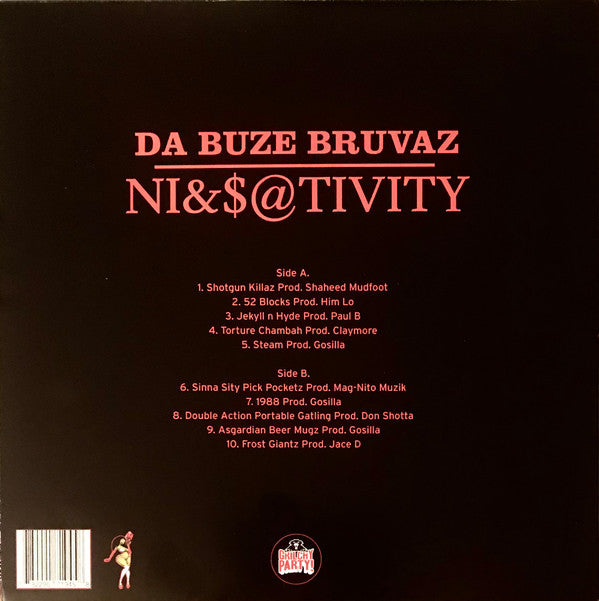 Da Buze Bruvaz - Ni&$@tivity | Mint (M) Mint (M)-