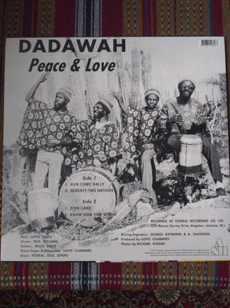 Dadawah - Peace And Love - Wadadasow | Mint (M) Mint (M)-