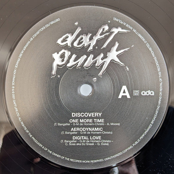 Daft Punk - Discovery (2x Vinyl) | Mint (M) Mint (M)-