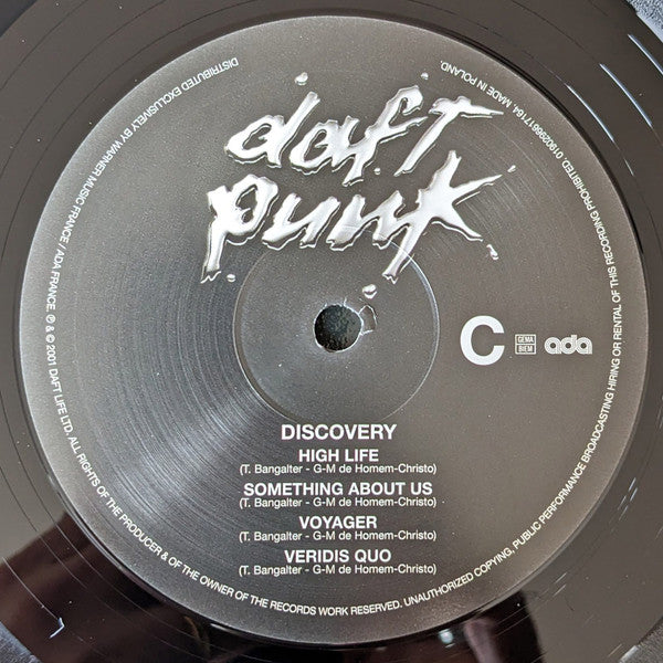 Daft Punk - Discovery (2x Vinyl) | Mint (M) Mint (M)-