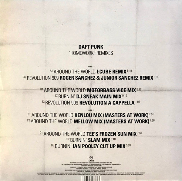 Daft Punk - "Homework" Remixes | Mint (M) Mint (M)-