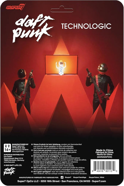 Daft Punk - (PRE-ORDER 12/6/25) Super7 Daft Punk Reaction Figures Wave 01 - Human After All Action Figure |--