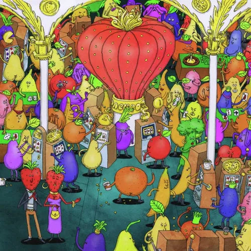 Dance Gavin Dance - Jackpot Juicer (Blue/Black/Red Splatter 2xLP) | Mint (M) Mint (M)-