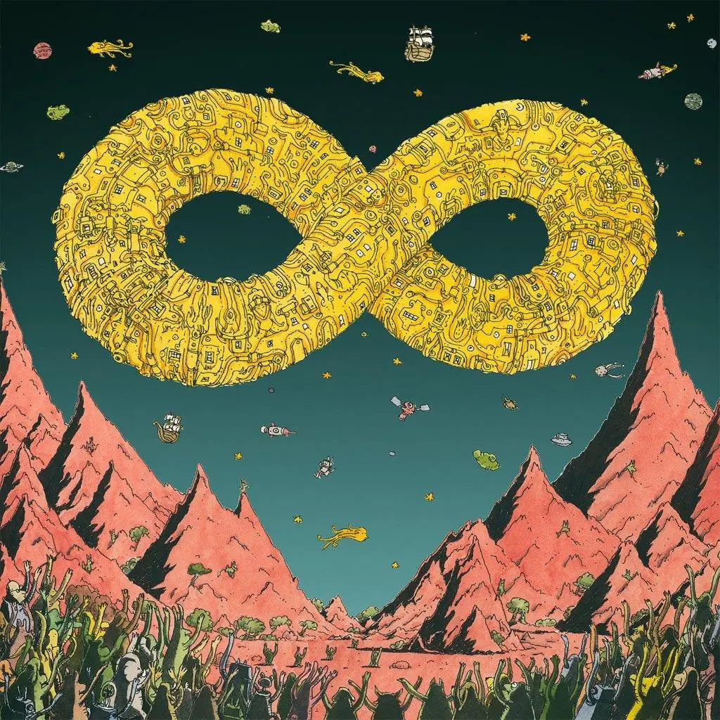 Dance Gavin Dance - (PRESALE 7/24/26) Mothership (10Th Anniversary) [Sea Blue Glitter LP] | NEW-