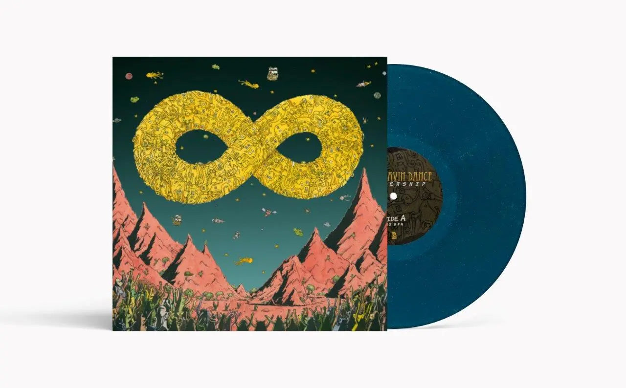 Dance Gavin Dance - (PRESALE 7/24/26) Mothership (10Th Anniversary) [Sea Blue Glitter LP] | NEW-