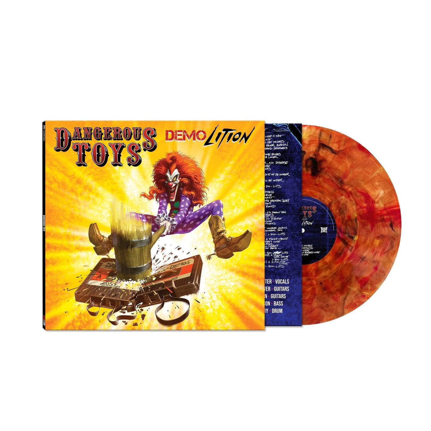 Dangerous Toys - Demolition [Limited Edition Orange Marble/Swirl Vinyl] |-