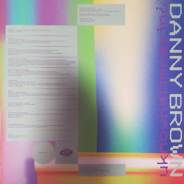 Danny Brown (2) - uknowhatimsayin¿ | Mint (M) Mint (M)-