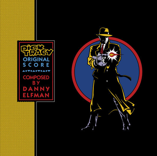 Danny Elfman - Dick Tracy (Original Score) (Transparent Blue colored vinyl; SYEOR Exclusive) | Mint (M) Mint (M)-