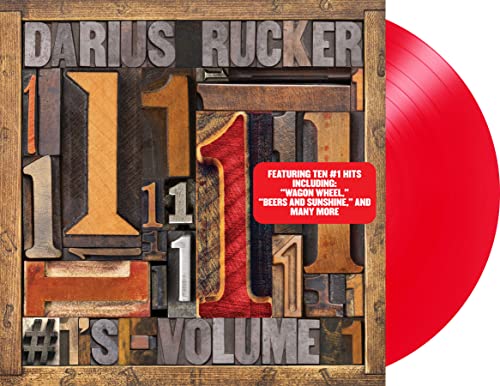 Darius Rucker - #1's (Red LP) | Mint (M) Mint (M)-