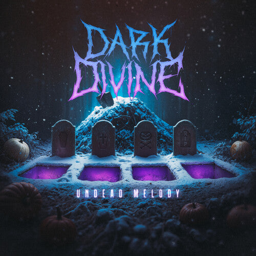 Dark Divine - Undead Melody [Purple & Black Butterfly W/ Blue & White Splatter] |-
