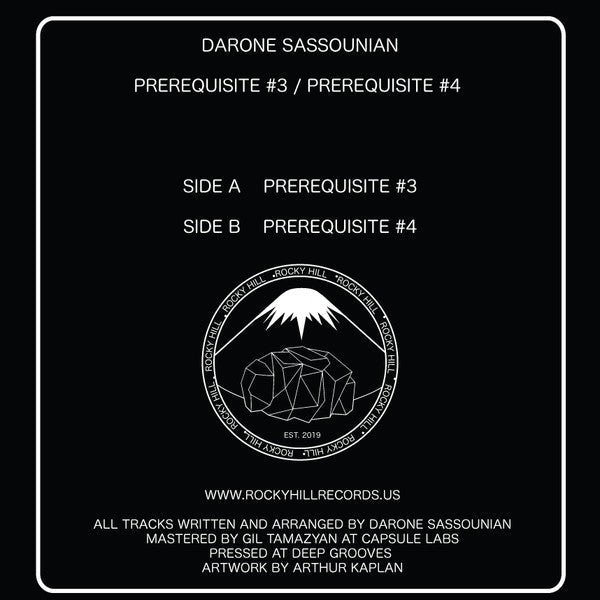 Darone Sassounian - Prerequisite #3 / Prerequisite #4 | Mint (M) Mint (M)-