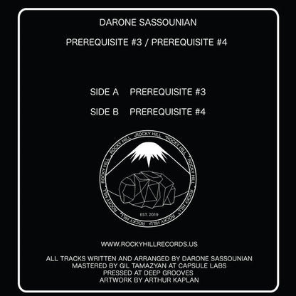 Darone Sassounian - Prerequisite #3 / Prerequisite #4 | Mint (M) Mint (M)-